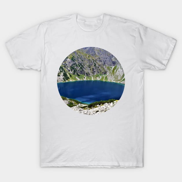 Czarny Staw Pod Rysami T-Shirt by KaSaPo